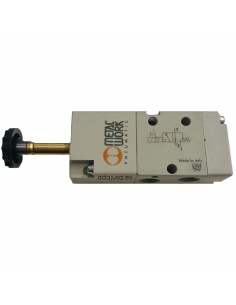 Electroválvula 1/8 3 vías monoestable asistida 24Vac - Metal Work - ADAJUSA 2