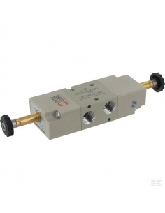 Electroválvula 1/8 3 vías con bobina biestable  - Metal Work - ADAJUSA 2