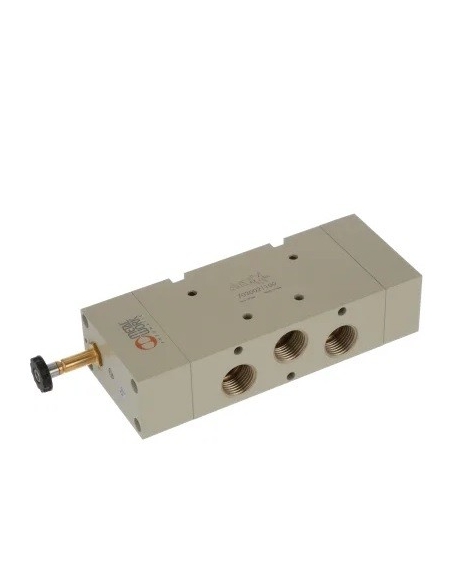 Electroválvula 1/2 5 vías monoestable - Metal Work - ADAJUSA