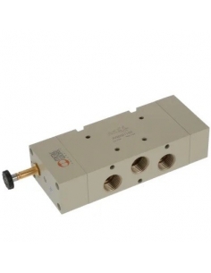 electroválvula 1/2 5 vías monoestable 110Vac 5VA - Metal Work - ADAJUSA 2