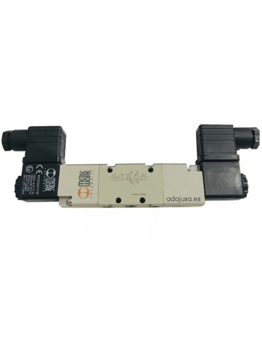 Solenoid valve 1/2 3 bistable vias 24Vcc 5W - Metal Work - adajusa.es