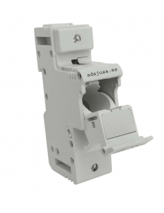 portafusible 10x38  de 1 polo para cartuchos de fusible 10x38 |ADAJUSA