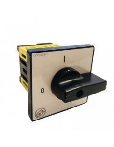 Se series 3-pole 25a switch - Giovenzana black lever