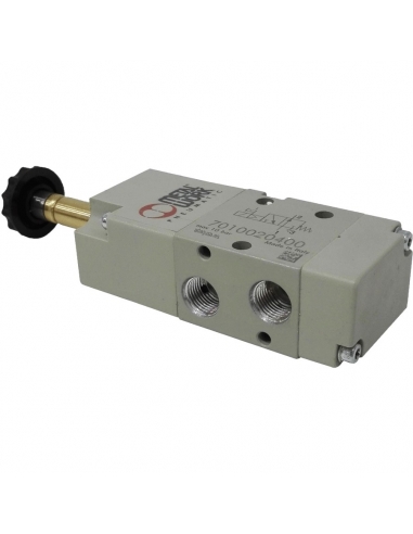 Solenoid valve 1/8 3 open monostable roads (NA) without coil - Metal Work - ADAJUSA