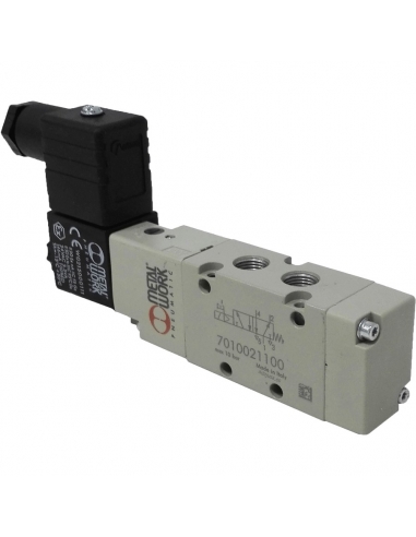 Electroválvula 1/8 5 vías monoestable 24Vcc 2W - Metal Work - ADAJUSA