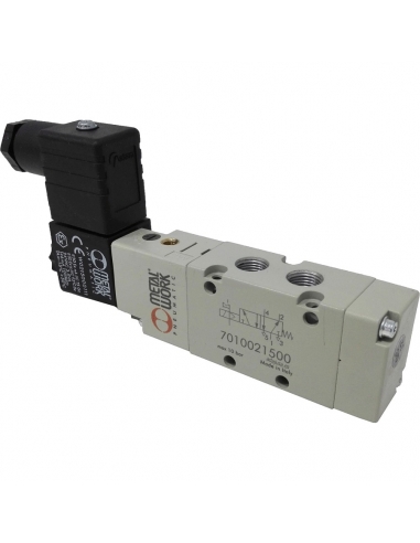 1/8 5-way monostable assisted solenoid valve 110Vac 3.5VA - Metal Work - ADAJUSA