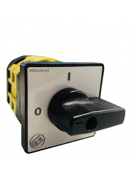 Interruptor de levas 3 polos 63A completo 88x88mm - Giovenzana