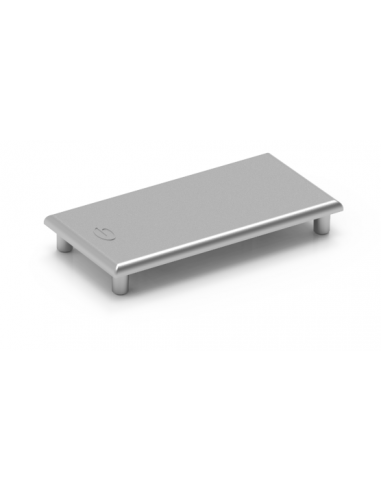 Tapa para perfil de aluminio 40x80- Metal Work - ADAJUSA