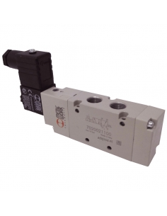 Electroválvula neumática 1/4 5 vías monoestable 24Vcc 2,5W 7020021100 Metal Work | ADAJUSA | precio