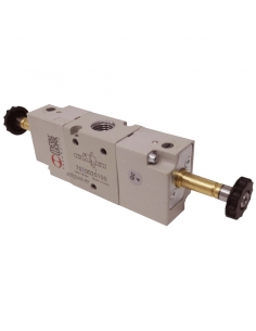 1/8 3-way bistable electrovalve - Metal Work - ADAJUSA