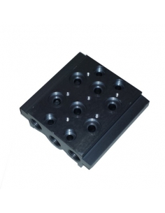Base múltiple para válvulas de 1/4 - Metal Work - ADAJUSA 2