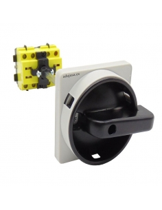 Three-phase disconnector switch 4 poles SE630004B Giovenzana black grey | ADAJUSA