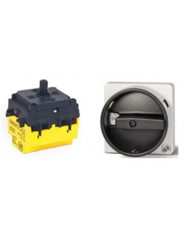 Interruptor seccionador 3 polos 32A completo 67x67mm - Giovenzana