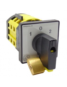 Inverter switch single-phase 25a full 48x48 with lock - Giovenzana