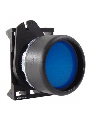 Blue light pushbutton head with PPL4 interlocking - Giovenzana