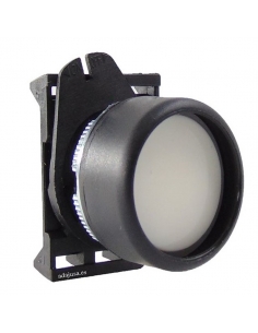 Cabeza pulsador luminoso blanco con enclavamiento PPL5 - Giovenzana