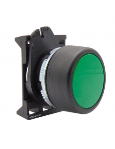 Cabeza pulsador luminoso verde con enclavamiento PPL2  - Giovenzana adajusa 2