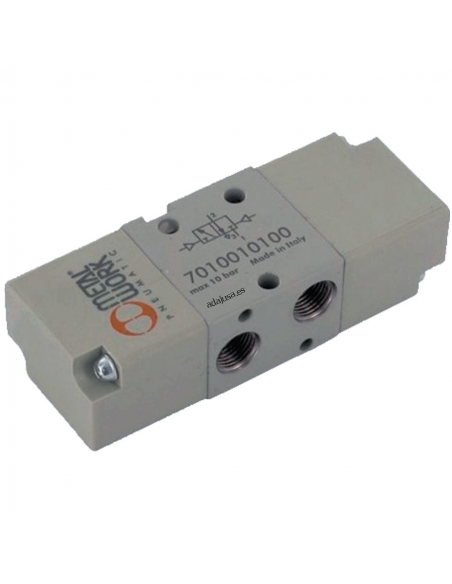 Valve 1/8 3 bistable vias - Metal Work - ADAJUSA