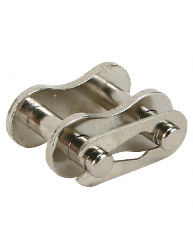 Unión doble inoxidable para cadena rodillos ISO - ADAJUSA