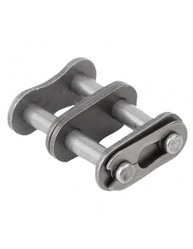 Double straight mesh union for iso roller chain - ADAJUSA