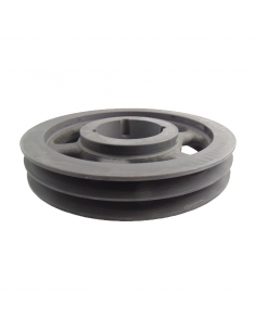 Polea correa trapecial SPB 335x2 ranura taper T2517 - ADAJUSA 2