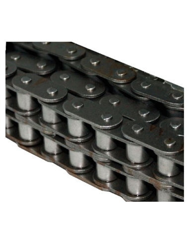 Roller chain double straight mesh step 9.525 3/8 06B-2 DIN 8187