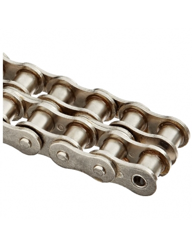 Double stainless roller chain DIN 8187 - ADAJUSA