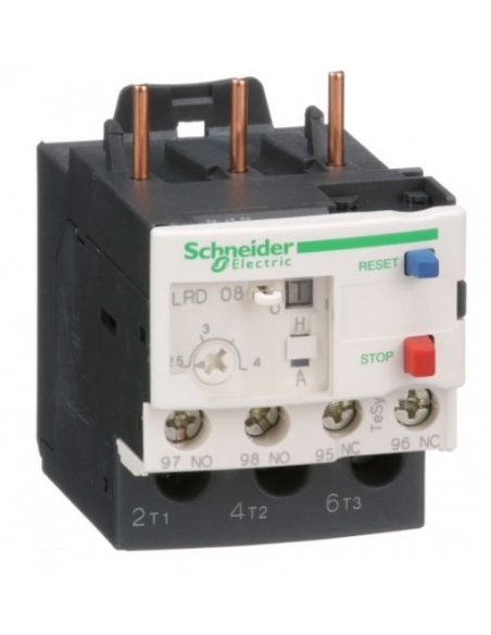 Thermal relay TeSys LRD08 - Schneider adajusa