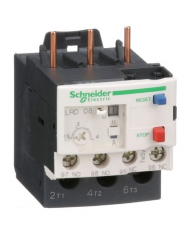 Relé térmico TeSys LRD22 - Schneider adajusa