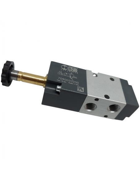Electroválvula 1/8 3/2 monoestable 24 Vac NC BASIC - Metal Work - ADAJUSA