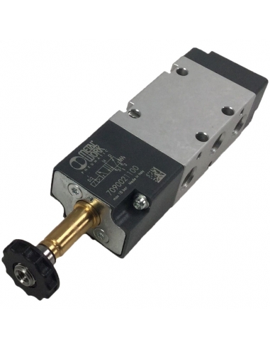 Electroválvula 1/8 5/2 monoestable 110 Vac serie BASIC - Metal Work | ADAJUSA | precio