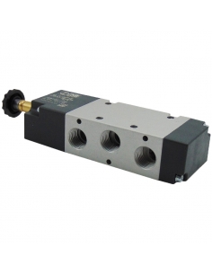 Solenoid valve 1/4 5/2 monostable BASIC - Metal Work - ADAJUSA 2