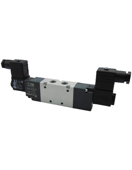 Solenoid valve 1/4 5/2 bistable 110 Vac BASIC - Metal Work - ADAJUSA