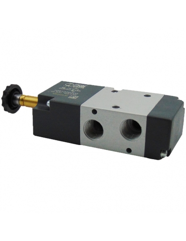 Solenoid valve 1/4 3/2 monostable NC BASIC - Metal Work - ADAJUSA