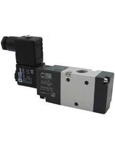 Solenoid valve 1/8 3/2 monostable NC coil 24Vdc BASIC - Metal Work - ADAJUSA