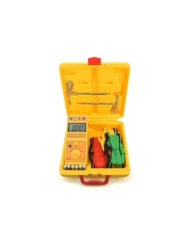 Medidor de resistencia de tierra con picas PE-335 PROMAX | ADAJUSA | precio