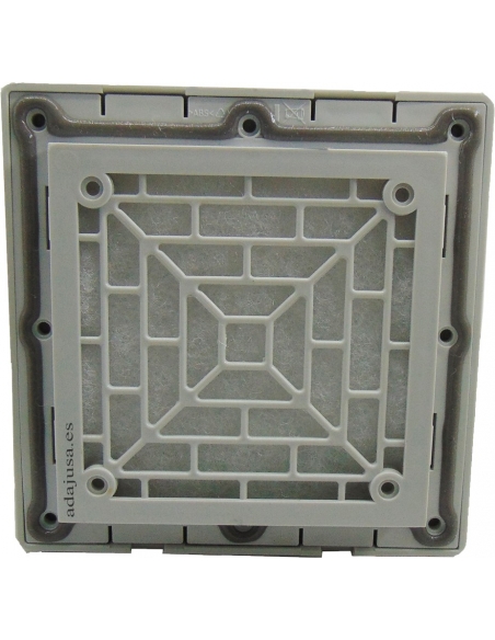 Rejilla con filtro para sistema de ventilación 120x120 KSZ-120| ADAJUSA | precio