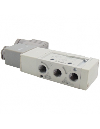 Electroválvula 1/8 5 vías monoestable bobina 230Vca Mindman | ADAJUSA