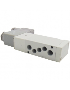 Solenoid valve 1/4 5/2 ways monostable 230 Vac on plate - Mindman - ADAJUSA 2