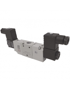Solenoid valve 3/8 3 ways assisted bistable with coil - Metal Work - ADAJUSA