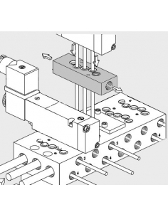 Kit regulación escapes simple 1/8 serie 70 Metal Work - ADAJUSA 2