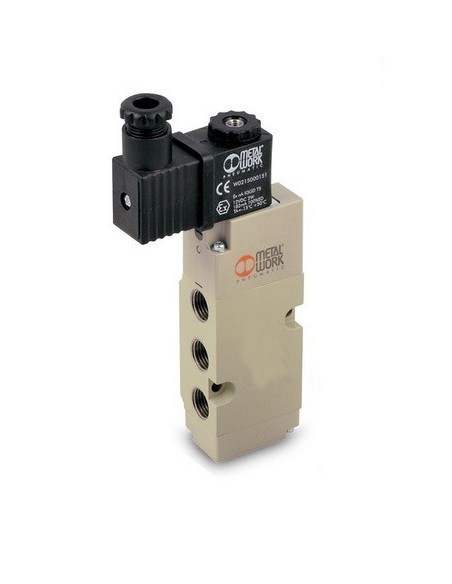 Monostable NAMUR solenoid valve 4/2 with coil 24Vac Metal Work - ADAJUSA