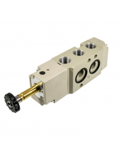 NAMUR bistable 4/2 solenoid valve with coil 24Vdc Metal Work - ADAJUSA 2