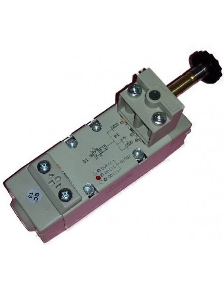 electroválvula ISO talla 1 monoestable sin bobina Metal Work - ADAJUSA