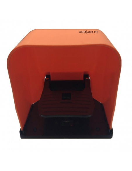 Pedal neumático 1/4 5/2 monoestable con bloqueo y protección Metal work - ADAJUSA