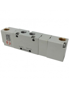 Double 1/8 3-way 3/2 closed pneumatic distributor valve NC Metal Work | ADAJUSA | price