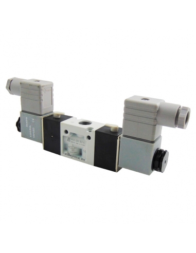 Solenoid valve 1/4 3 ways bistable 230Vca Mindman S.220 - ADAJUSA