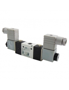 Electroválvula 1/4 3 vías biestable 24Vcc  Mindman S.220 - ADAJUSA