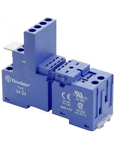 Relay base 4 contacts Series 94 FINDER