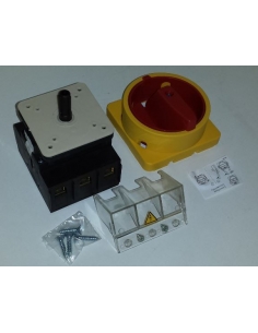Three-phase switch 20A Size 67 yellow-red 2